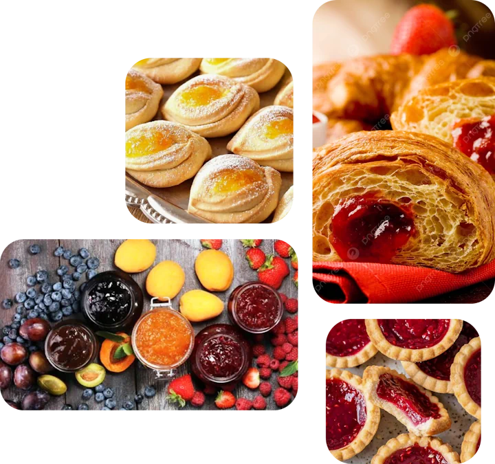 Fruit filling and Poppy seed filling for bakeries